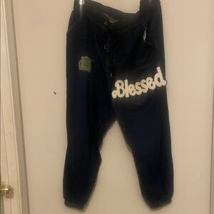 Blessed women  Navy blue jeans pants